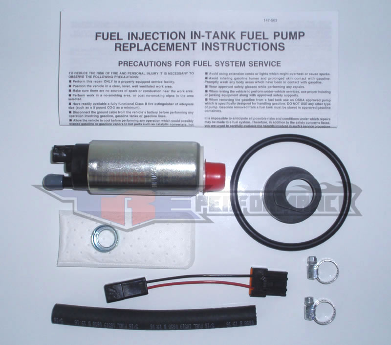 REAL Walbro 255LPH High Pressure Flow Intank Fuel Pump eBay